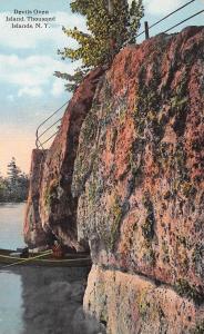 Thousand Islands New York c1910 Postcard Devils Oven Island