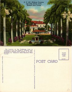Widener Fountain and Club House, Key West, Florida (23129