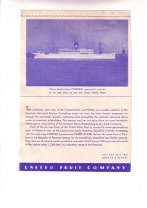 TSS Peten, Cruise Ship Luncheon Menu, Great White Fleet, At Sea, July 20, 1934,