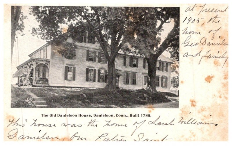 Connecticut Danielson , The Old Danielison House , built 1786
