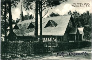 South Africa The Military Church Wynberg Camp Cape Town Vintage Postcard 09.63