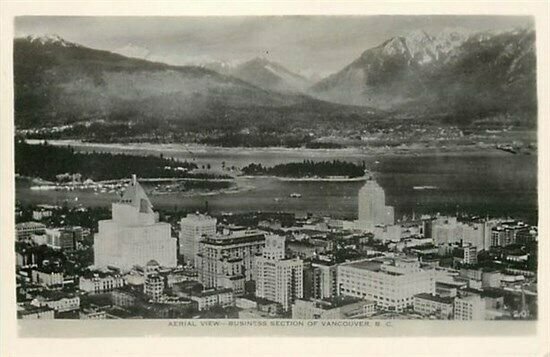 Canada, Vancouver, B.C., RPPC, Business Section