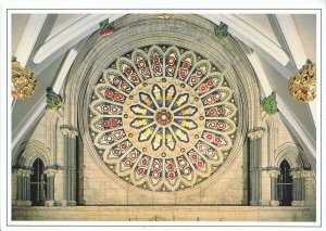 Yorkshire Postcard - The Rose Window - York Minster     LE138