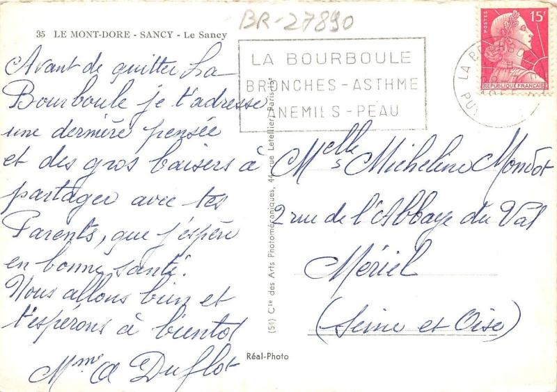 BR27890 Le mont Dore Sancy le Sancy france
