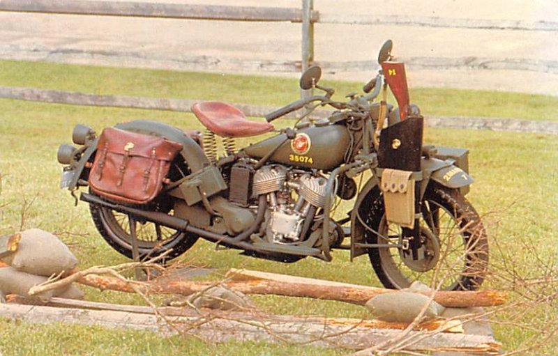 1944 Indian Model 741 World War II Motorcycle Unused 