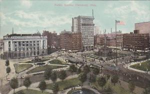 Ohio Cleveland Public Square 1910