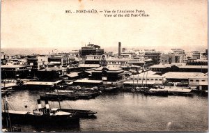 Egypt Port Said View of the Old Post Office Vintage Postcard  C011