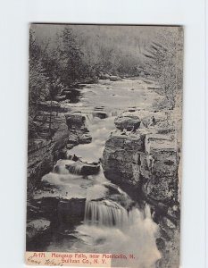 Postcard Mongaup Falls, New York