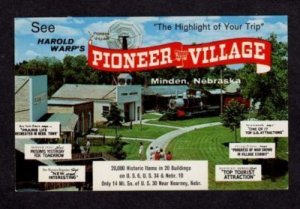 NE Pioneer Village Amusement Park Train MINDEN NEBRASKA