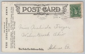 Indianapolis News~Shelter House~Covered Bridge & Dam 1905 Truyer Walnut Creek OH