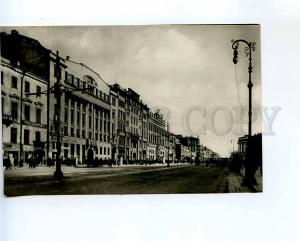 258739 Russia Leningrad avenue 25th October Vintage photo PC