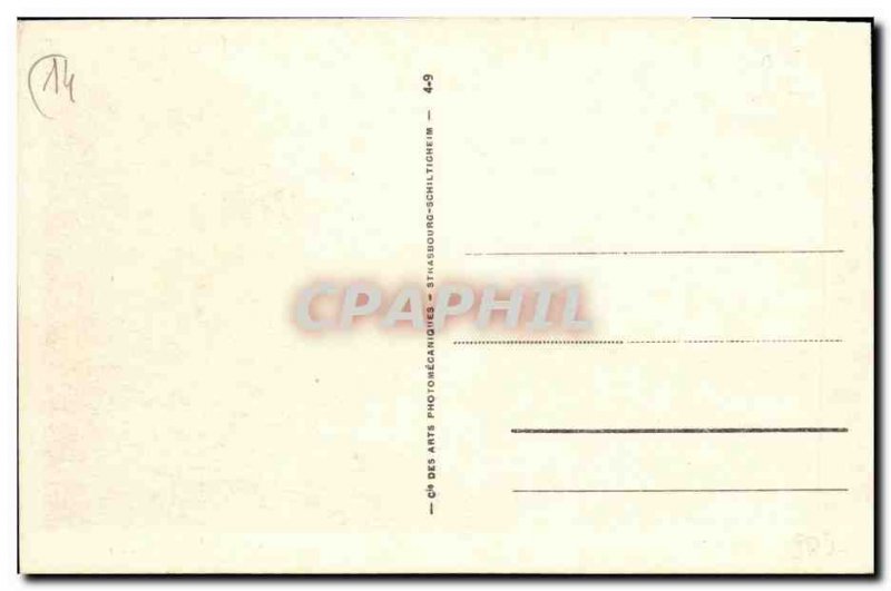 Old Postcard Luc Sur Mer Cliffs