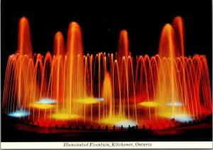 Canada Ontario Kitchener The Illuminated Fountain