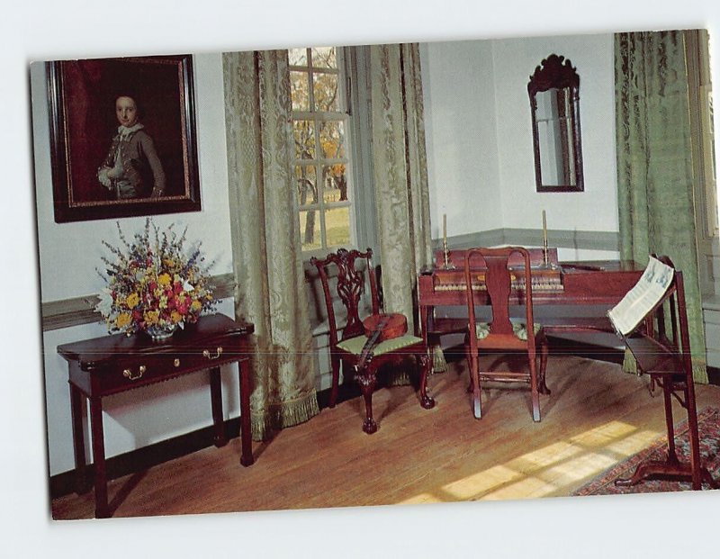 Postcard Parlor, The George Wythe House, Williamsburg, Virginia