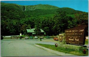 Pinkham Notch Camp, Appalachian Mountain Club AMC Hut System NH Postcard H09