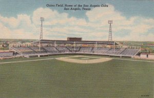 Postcard Guinn Field Home of the San Angelo Colts San Angelo Texas