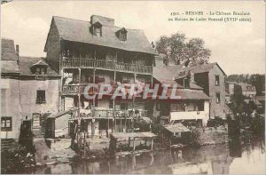 Postcard Old Rennes le Chateau Rocky or House of Cadet Roussel (seventeenth c...