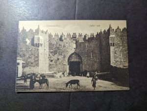Mint England Palestine RPPC Postcard Jerusalem Damascus Thor