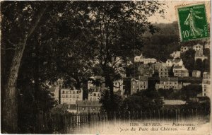 CPA SEVRES Panorama pris du Parc aux Chévres (413041)