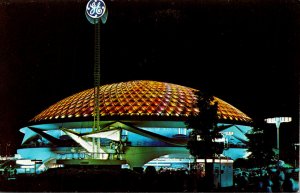 1964-65 New York World's Fair The General Motors Pavilion At Night