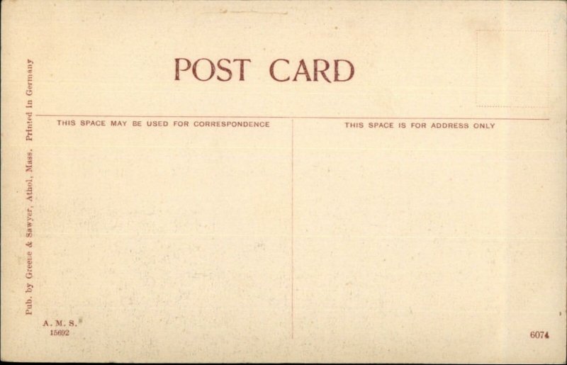 Athol MA Union Twist Drill Co c1910 Postcard