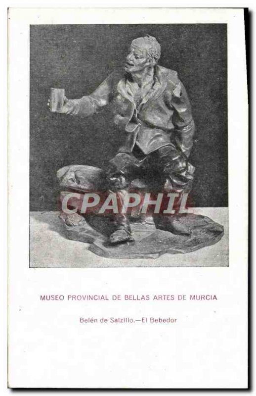 Old Postcard Museum Provincial De Bellas Artes De Murcia Belen de Salzillo El...