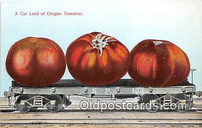 Car Load of Oregon Tomatoes Oregon, USA Postcards Post Cards Old Vintage Anti...