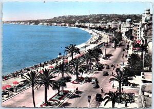 Postcard - Promenade Des Anglais Seen From The Hôtel Ruhl - Nice, France