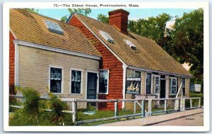 M-63021 The Oldest House Provincetown Massachusetts