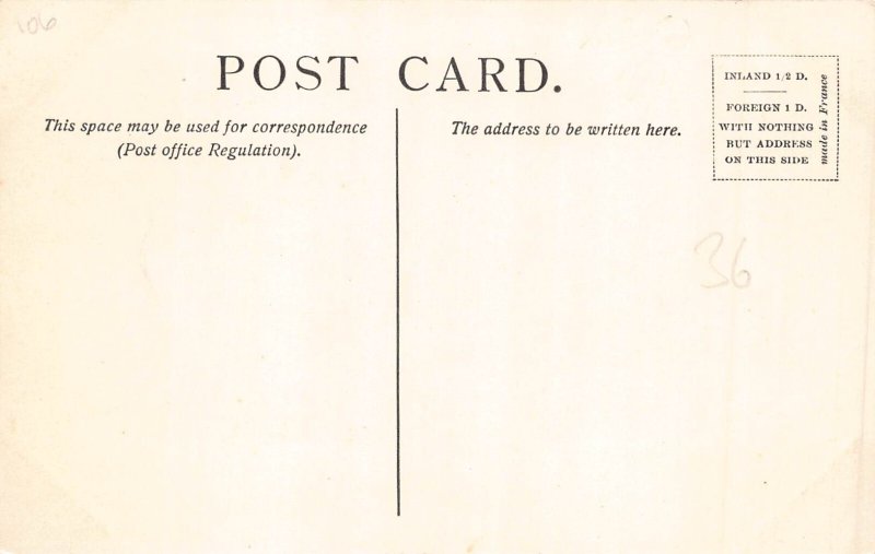 L482 England Southampton High Street tram vintage postcard