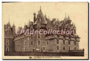 Postcard Old Chateau De Lambertie