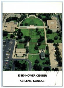 Aerial View Of The Eisenhower Center Abilene Kansas KS Posted Vintage Postcard