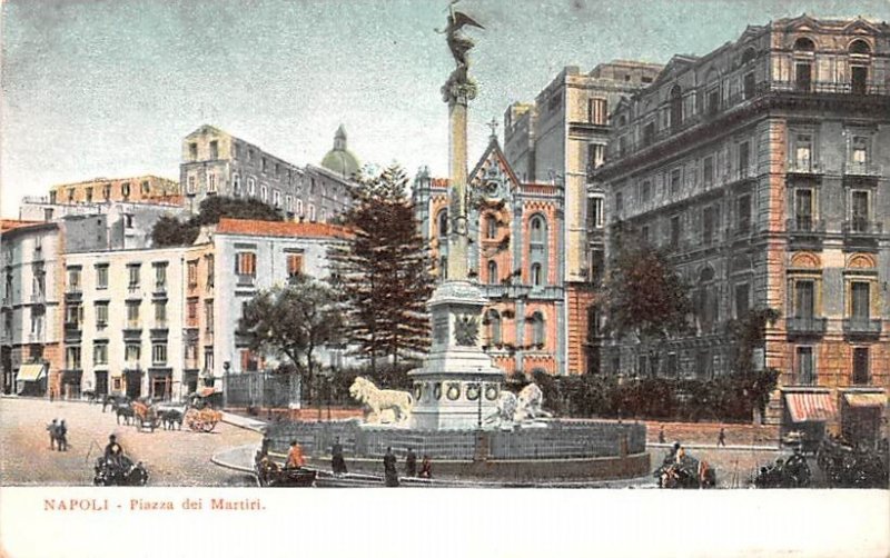 Piazza dei Martiri Napoli Italy Unused 