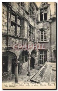 Postcard Old Orleans House of Agnes Sorel Joan of Arc Museum