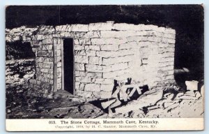 MAMMOTH CAVE, KY Kentucky ~ 1910 ~ The STONE COTTAGE Postcard