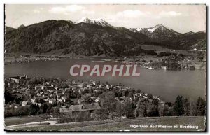 Old Postcard Bad Wiessee Tegernsee mit Hirschberg