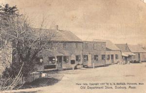 Duxbury Massachusetts Old Department Store Antique Postcard K29921