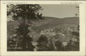 Tionesta PA From New Cemetery c1910 Real Photo Postcard