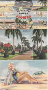 Greetings from Florida.  Souvenir Folder. 1948