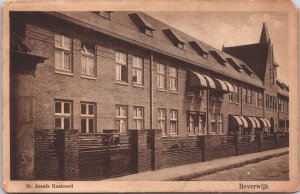 Netherlands Beverwijk St. Jozef Rustoord Vintage Postcard 04.14