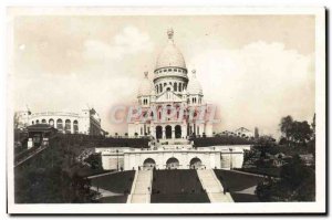 Postcard Modern Paris Basilica Of The Sacred Heart