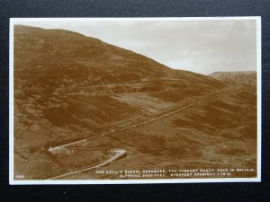 Scotland GLENSHEE The Devil's Eldow - Old RP Postcard by J.B. White