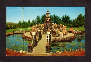 OR Petersen Rock Gardens Museum Bend Redmond Oregon Postcard