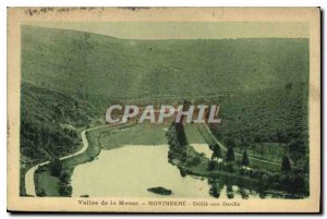 Old Postcard Vallee Meuse Montherme Defile to Deville