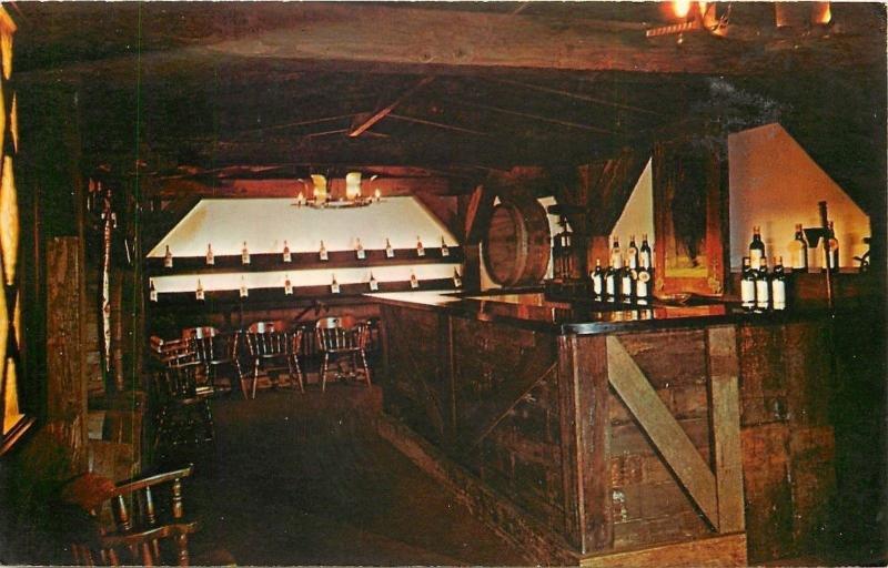 Fredonia New YorkWinston Wine Cellar Treasure Room of Wines 1950s