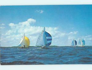 Pre-1980 SAILBOAT BOATS ON BARNEGAT BAY Seaside Heights by Toms River NJ hp6349