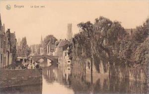 Belgium Bruges Le Quai Vert