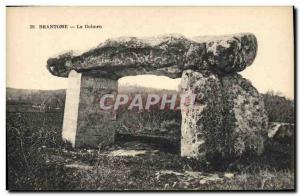 Old Postcard Dolmen Megalith Brantome