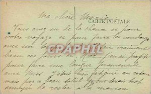 Old Postcard Chastellux Cure