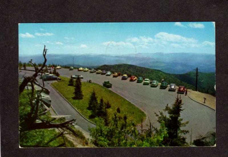 TN Clingman's Dome Tennessee Postcard NC Great Smoky Mountains National Park